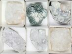 Mixed Indian Mineral & Crystal Flat - Pieces #95613-2